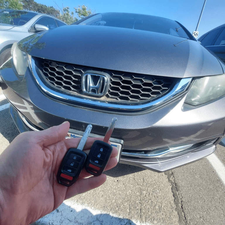 2017 Honda Civic Si Key Replacement